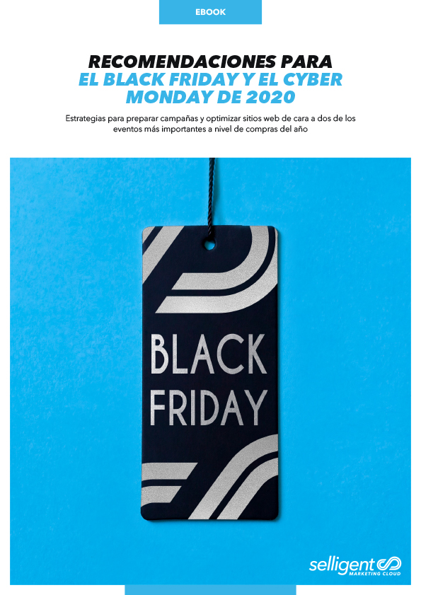Imagen en miniatura de la guía de Selligent titulada " Recomendaciones para el Black Friday y el Cyber Monday de 2020 "